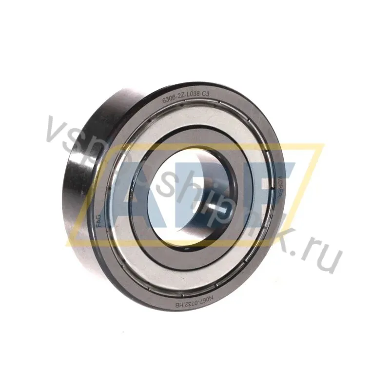 Подшипник шариковый радиальный однорядный 6306-2Z-L038-C3 FAG 360
