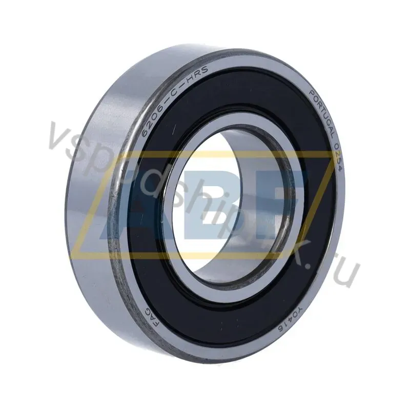 Подшипник шариковый радиальный однорядный 6206-C-HRS FAG 360