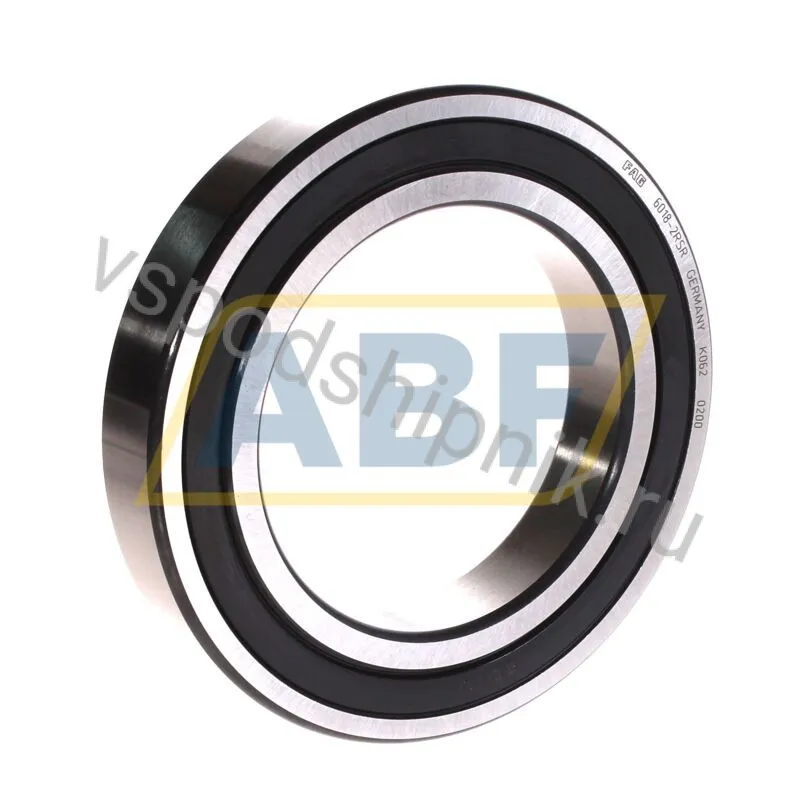 Подшипник шариковый радиальный однорядный 6018-2RSR FAG 360
