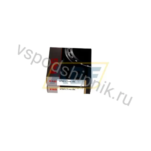 Подшипник шариковый радиально-упорный однорядный B7205-C-T-P4S-DBL FAG