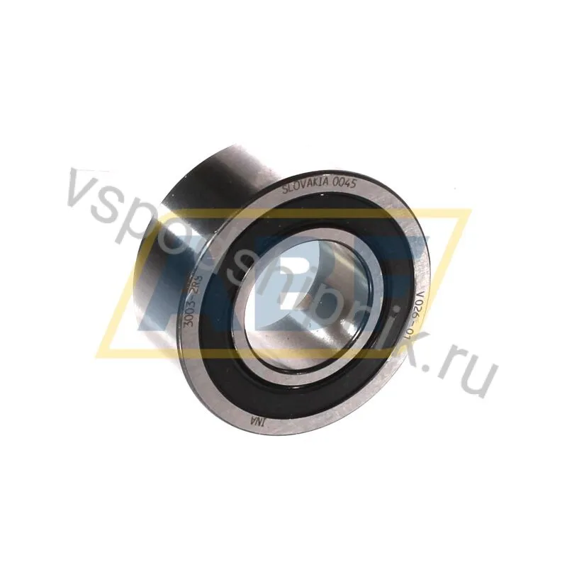 Подшипник шариковый радиально-упорный двухрядный 3003-2RS INA 360