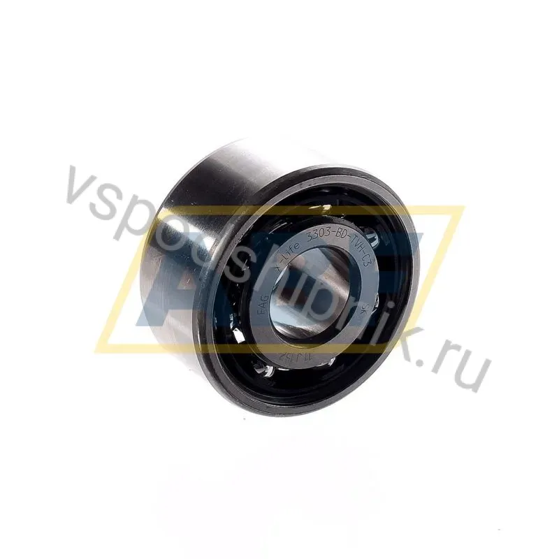Радиально-упорный шариковый подшипник двухрядный 3303-BD-TVH-C3 FAG 360