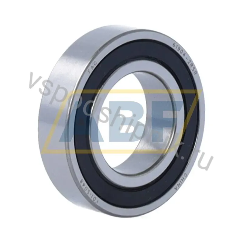 Подшипник шариковый радиальный однорядный 61904-2RSR FAG 360