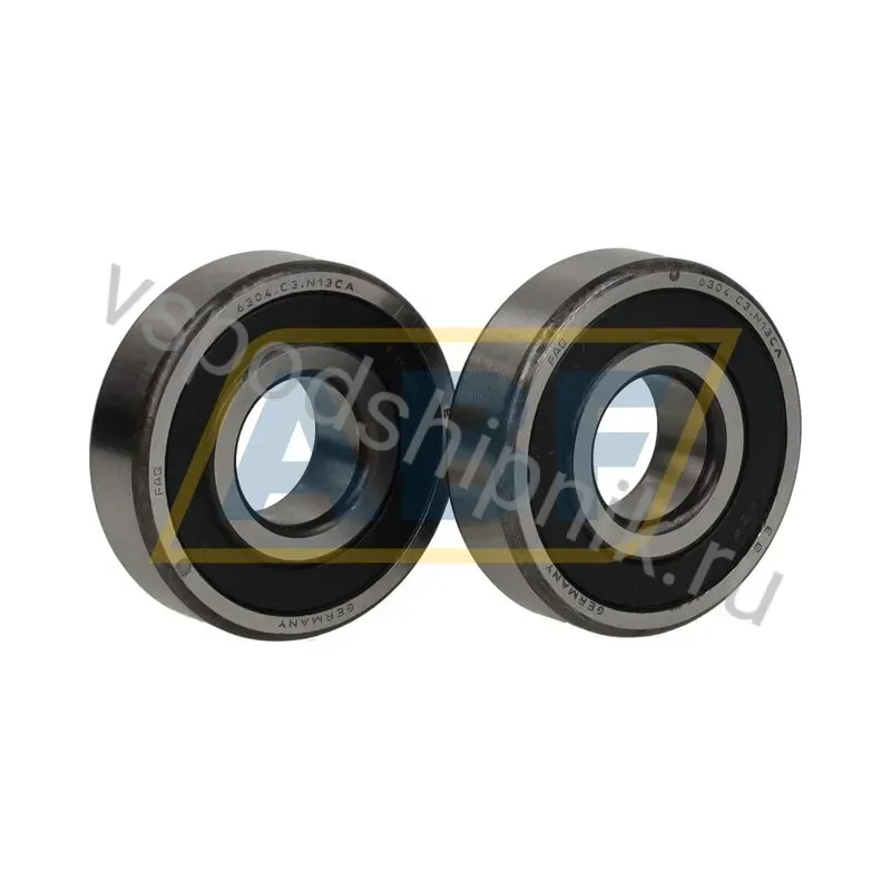 Подшипник шариковый радиальный однорядный 6304.2RSR.T.C3.N13CA FAG 360