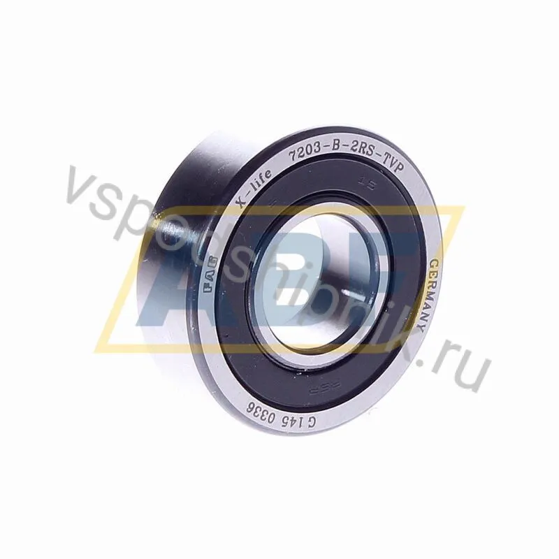 Подшипник радиально-упорный шариковый 7203-B-2RS-TVP FAG 360