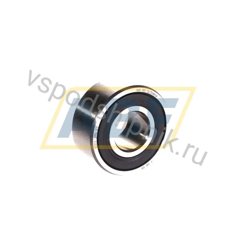 Подшипник шариковый радиально-упорный двухрядный 3203-2RS-C3 INA 360
