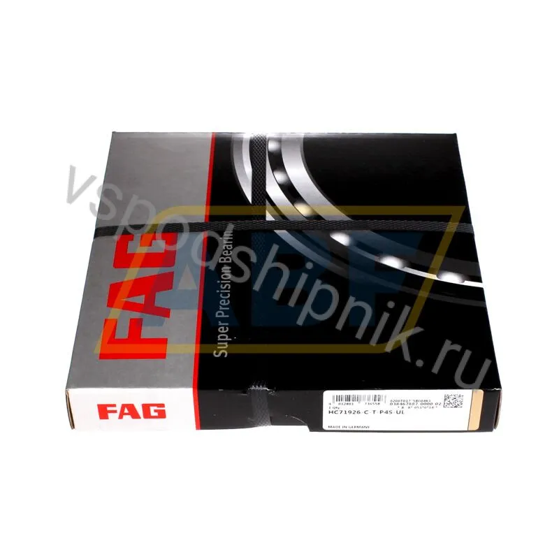 Подшипник шариковый радиально-упорный однорядный HC71926-C-T-P4S-UL FAG 360