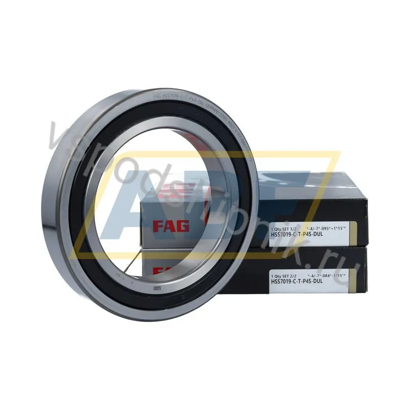 Подшипник шариковый радиально-упорный однорядный HSS7019-C-T-P4S-DUL FAG 360