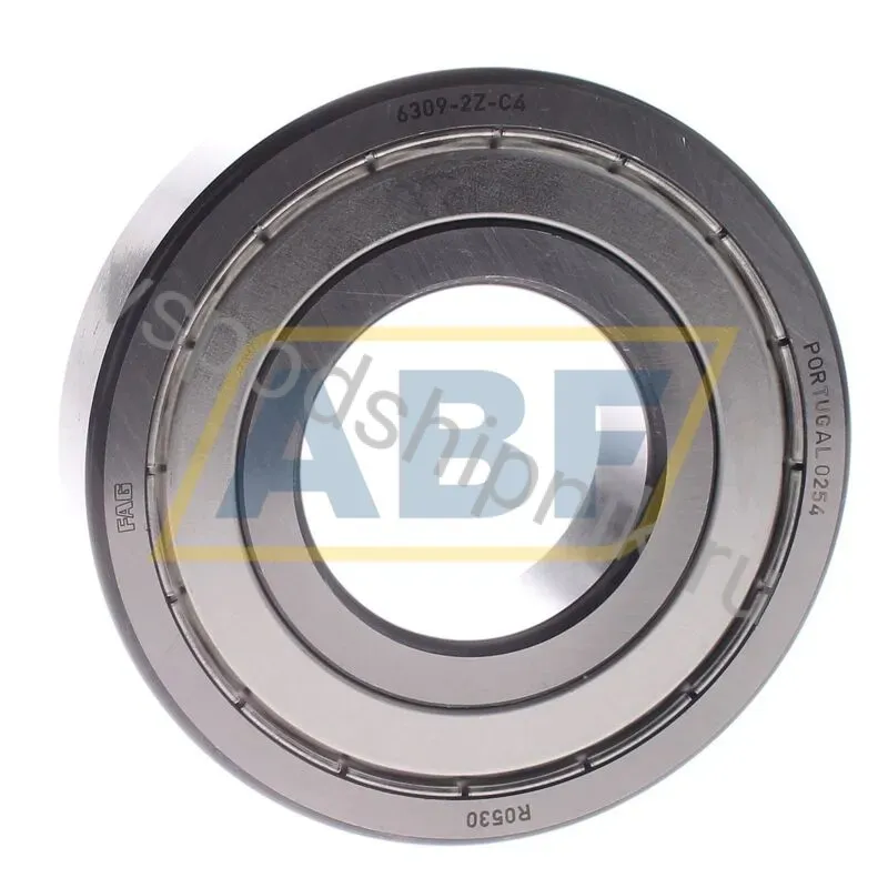 Подшипник шариковый радиальный однорядный 6309-2Z-C4 FAG 360