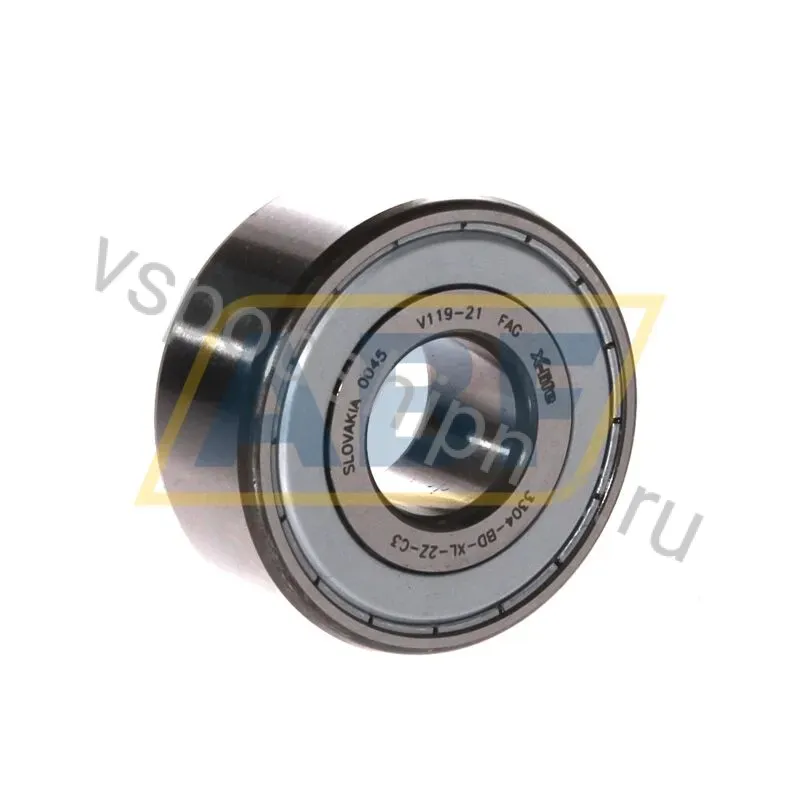 Подшипник шариковый радиально-упорный двухрядный 3304-BD-XL-2Z-C3 FAG 360