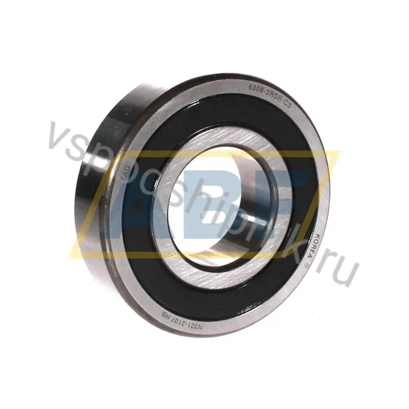 Подшипник шариковый радиальный однорядный 6308-2RSR-C3 FAG 360