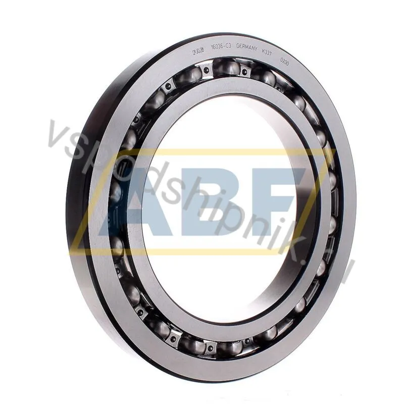 Подшипник шариковый радиальный однорядный 16036-C3 FAG 360