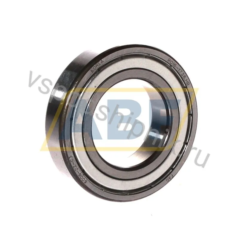 Подшипник шариковый радиальный однорядный 6006-2Z-C3 FAG 360