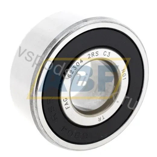 Подшипник шариковый радиальный однорядный 62304-A-2RSR-C3 FAG