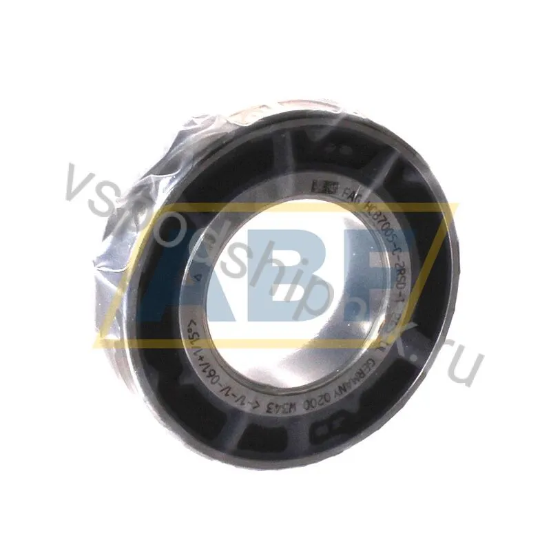 Подшипник шариковый радиально-упорный однорядный HCB7005-C-2RSD-T-P4S-UL FAG 360