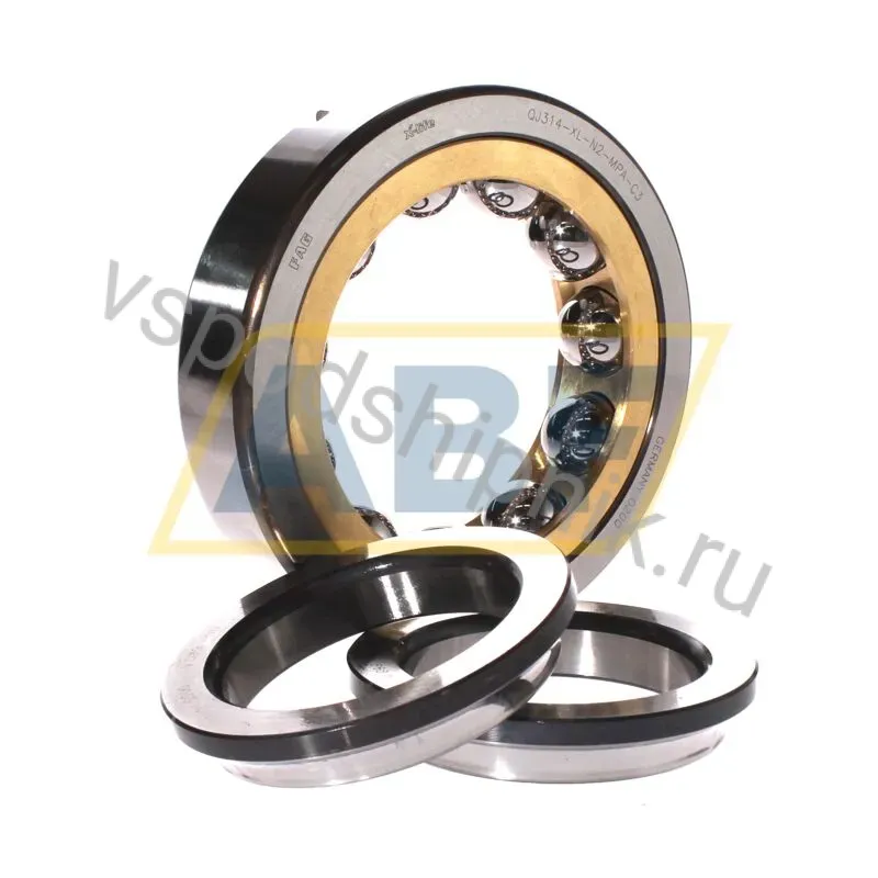 Четырёхточечный шариковый подшипник QJ314-XL-N2-MPA-C3 FAG 360