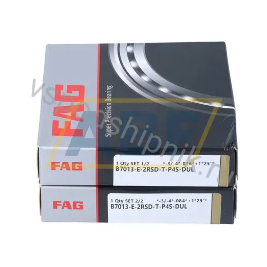 Подшипник шариковый радиально-упорный однорядный B7013-E-2RSD-T-P4S-DUL FAG