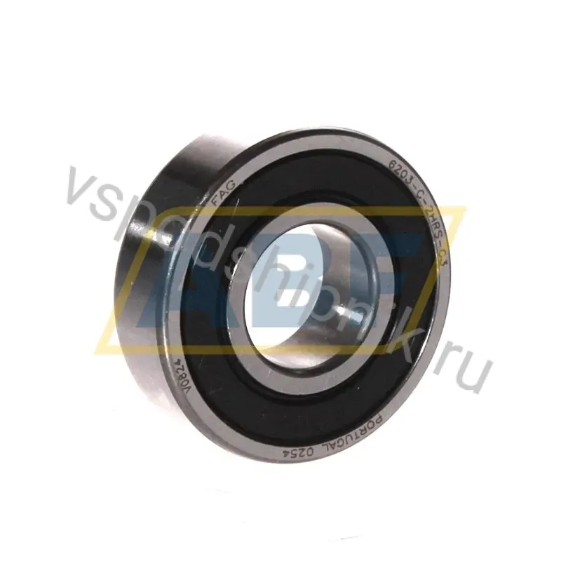 Подшипник шариковый радиальный однорядный 6203-C-HRS-C3 FAG 360