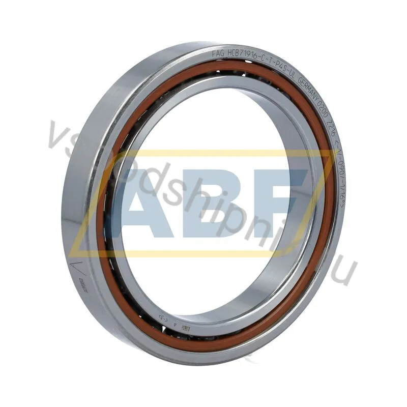 Подшипник шариковый радиально-упорный однорядный HCB71916-C-T-P4S-UL FAG 360