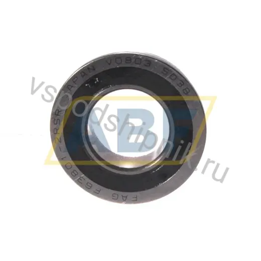 Подшипник шариковый радиальный однорядный F63801-2RSR-HLC FAG