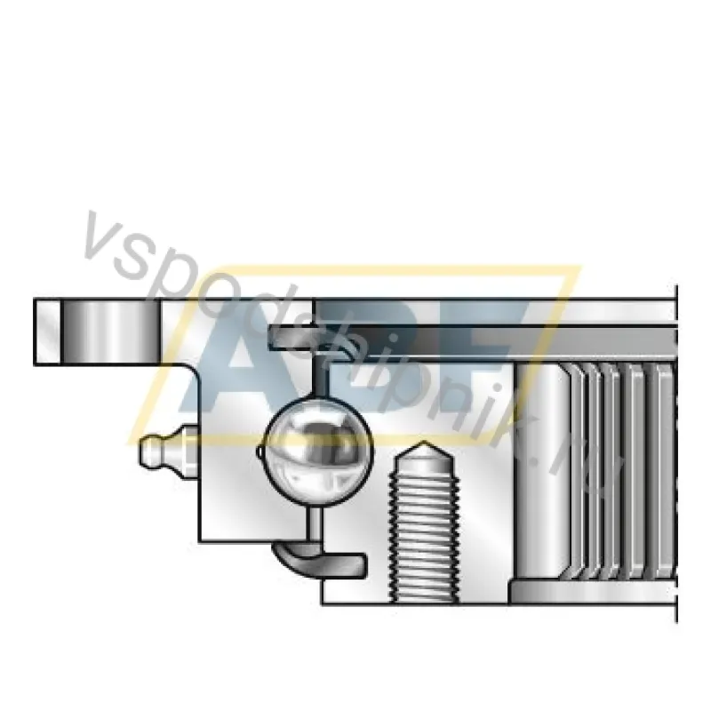 Четырёхточечный шариковый подшипник VLI200544-N-VSP INA 360