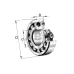 Шариковый подшипник 1312-K-TVH FAG