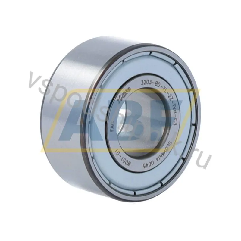 Подшипник шариковый радиально-упорный двухрядный 3203-BD-XL-2Z-TVH-C3 FAG 360