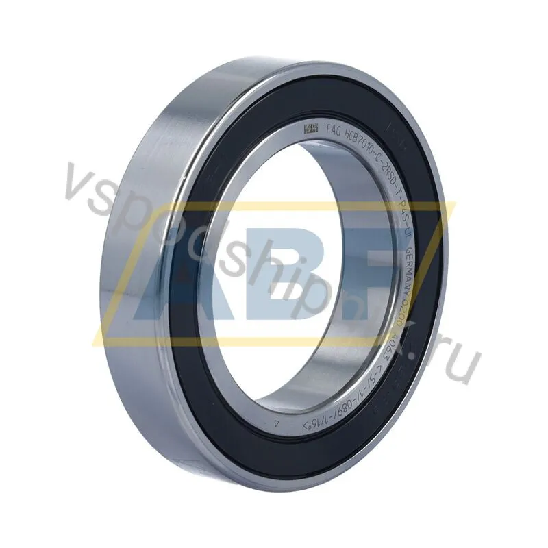 Подшипник шариковый радиально-упорный однорядный HCB7010-C-2RSD-T-P4S-UL FAG 360