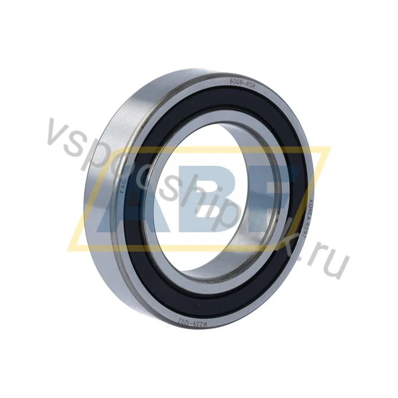 Подшипник шариковый радиальный однорядный 6009-RSR FAG 360