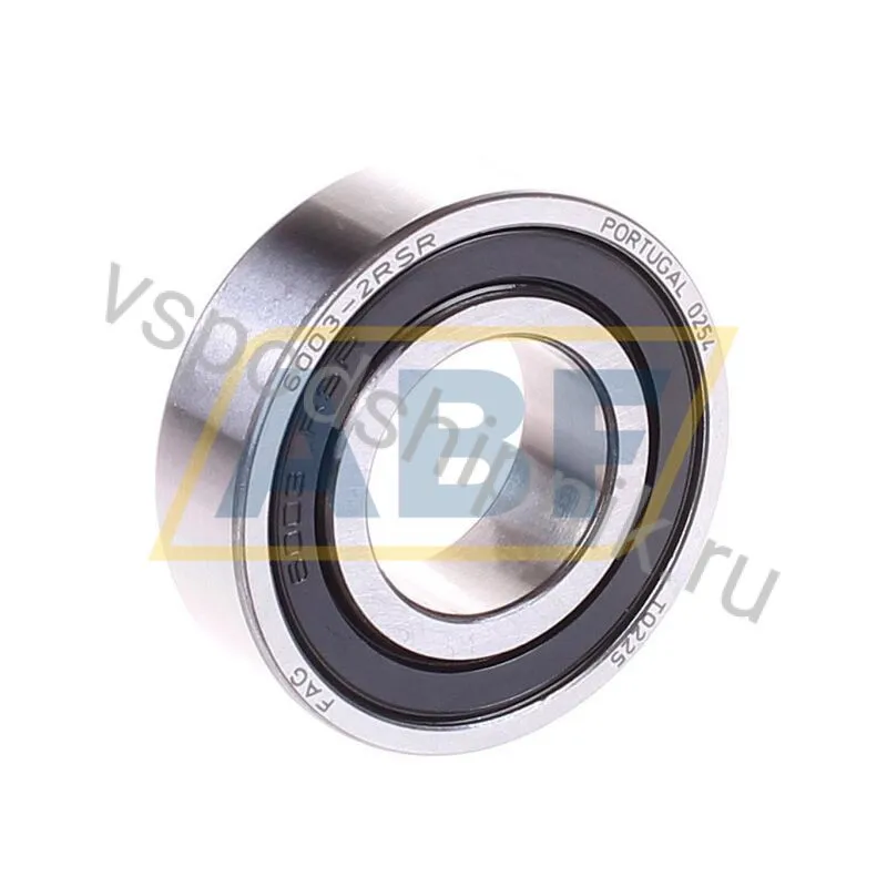 Подшипник шариковый радиальный однорядный 6003.2RSR FAG 360