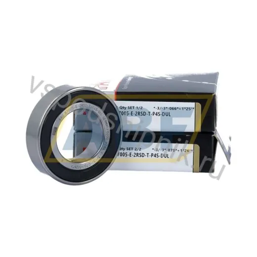 Подшипник шариковый радиально-упорный однорядный B7005-E-2RSD-T-P4S-DUL FAG 25×47×24 мм