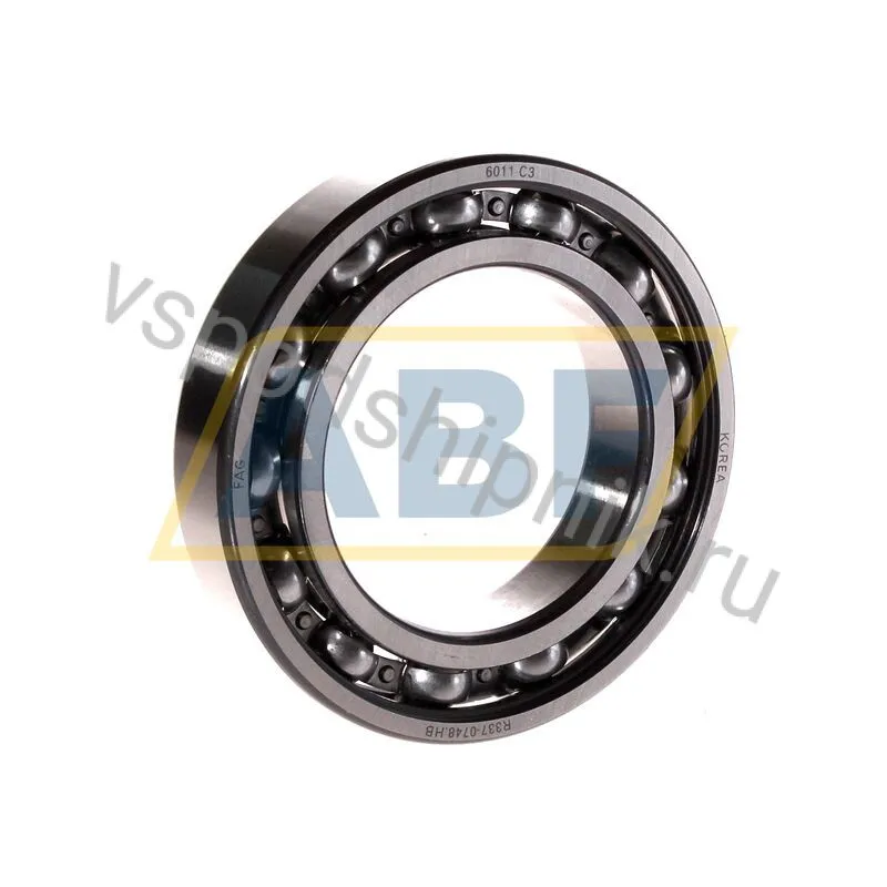 Подшипник шариковый радиальный однорядный 6011-C3 FAG 360