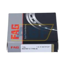 Подшипник шариковый радиально-упорный однорядный HCS7007-E-T-P4S-UL FAG