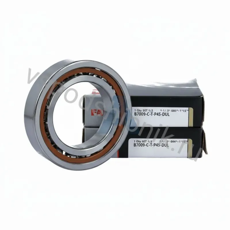 Подшипник шариковый радиально-упорный однорядный B7009-C-T-P4S-DUL FAG 360