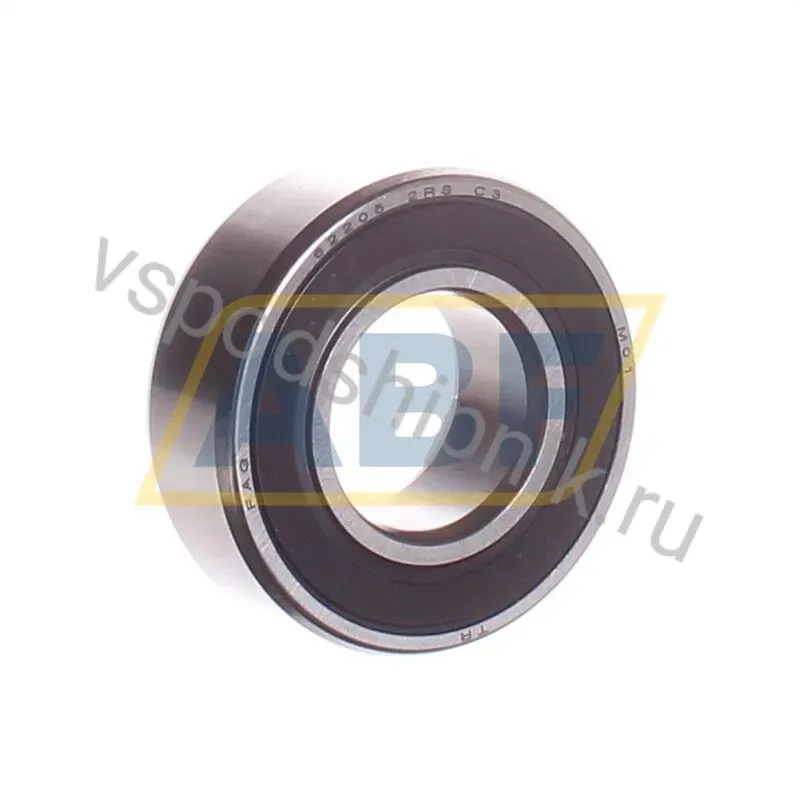 Подшипник шариковый радиальный однорядный 62205-A-2RSR-C3 FAG 360