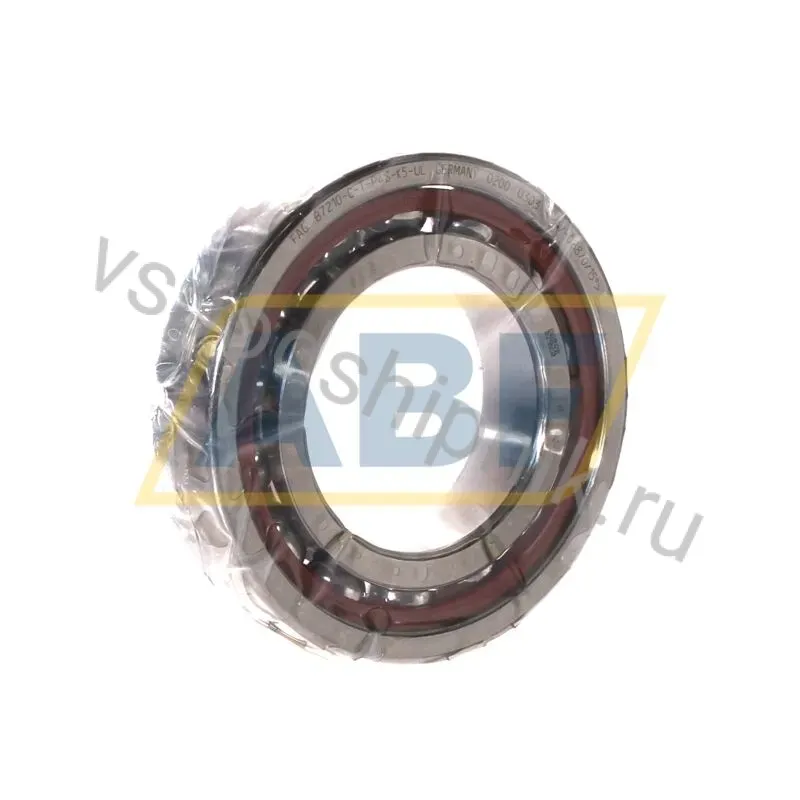 Подшипник шариковый радиально-упорный однорядный B7210-C-T-P4S-K5-UL FAG 360