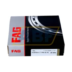 Подшипник шариковый радиально-упорный однорядный VCM7014-C-T-P4S-UL-XL FAG