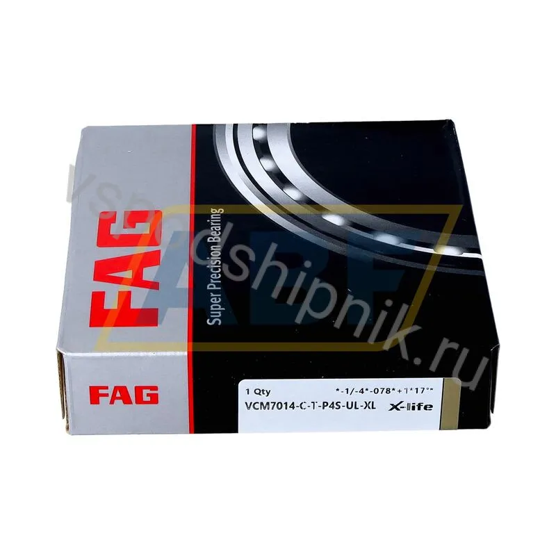 Подшипник шариковый радиально-упорный однорядный VCM7014-C-T-P4S-UL-XL FAG 360