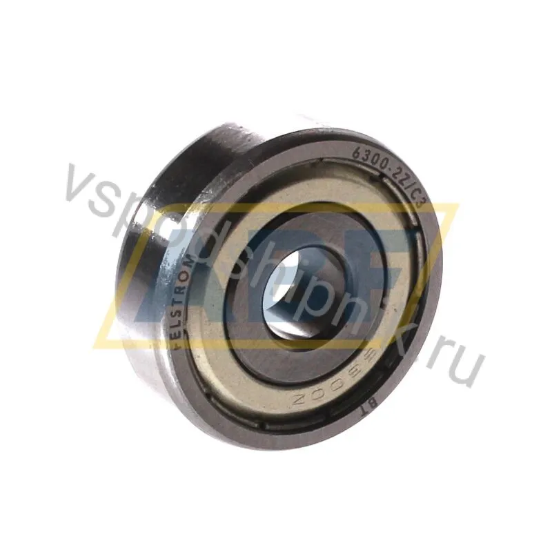 Подшипник шариковый радиальный 6300-2Z/C3 Felstrom 360