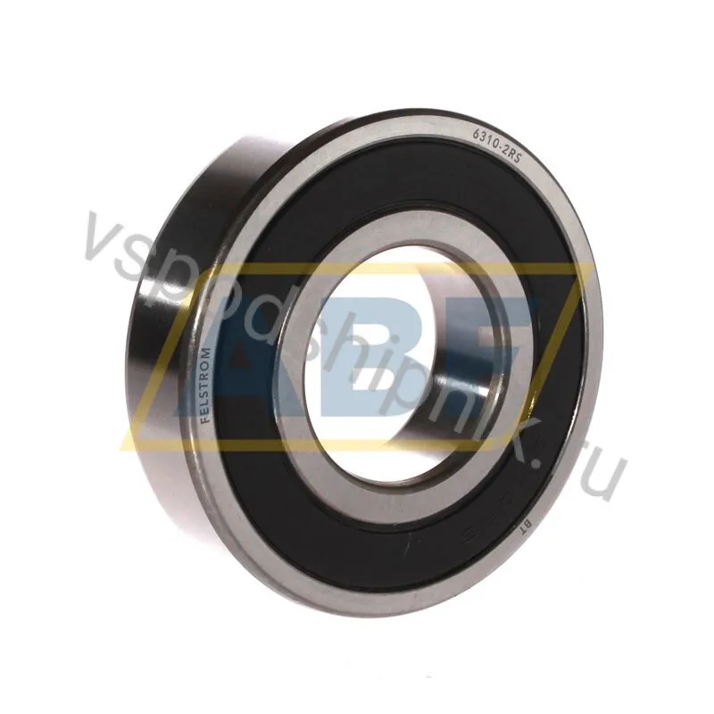 Подшипник шариковый радиальный 6310-2RS Felstrom 360