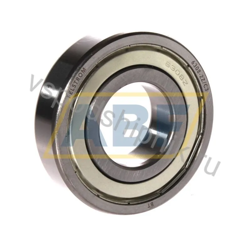 Подшипник шариковый радиальный 6308-2Z/C3 Felstrom 360