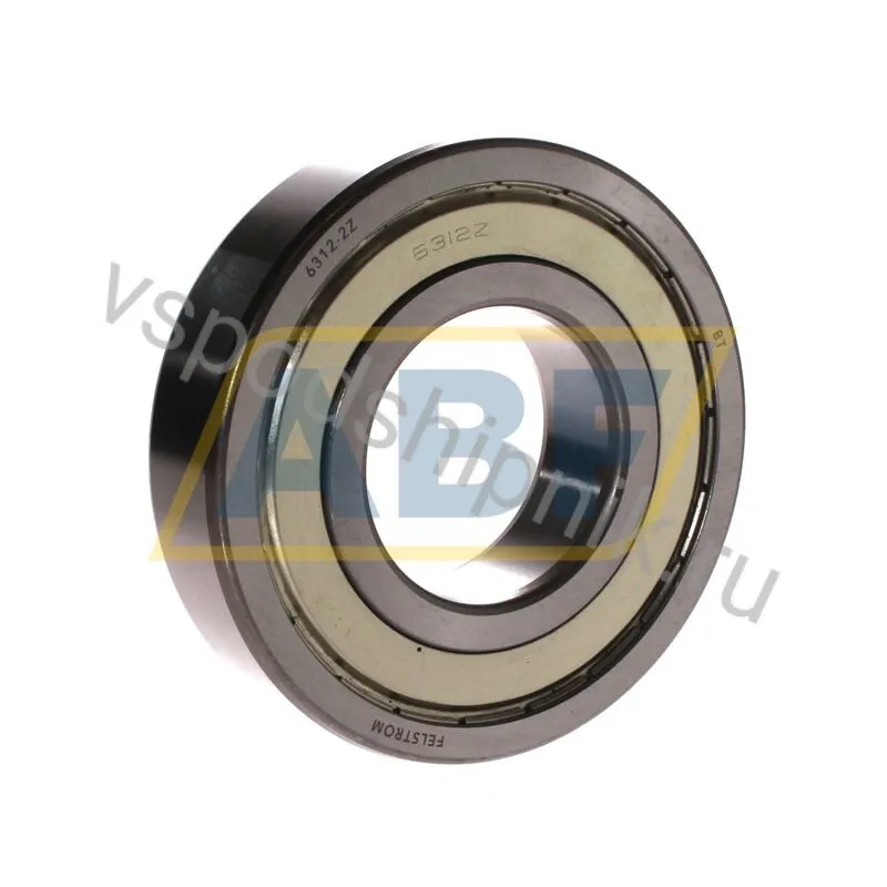 Подшипник шариковый радиальный 6312-2Z Felstrom 360