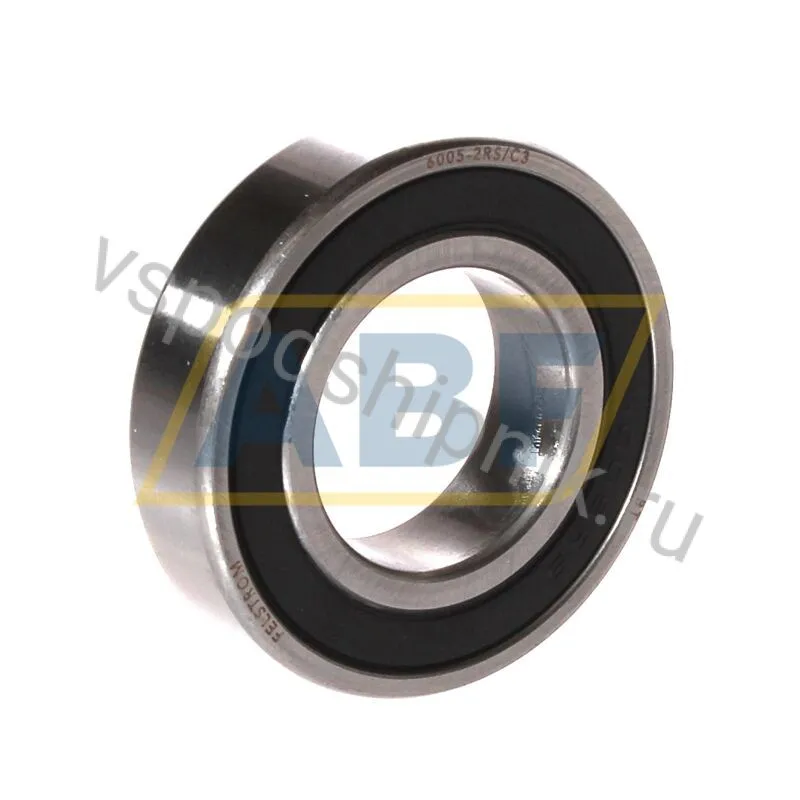 Подшипник шариковый радиальный 6005-2RS/C3 Felstrom 360