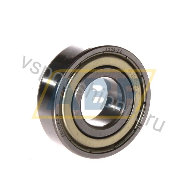 Подшипник шариковый радиальный 6204-2Z Felstrom 360