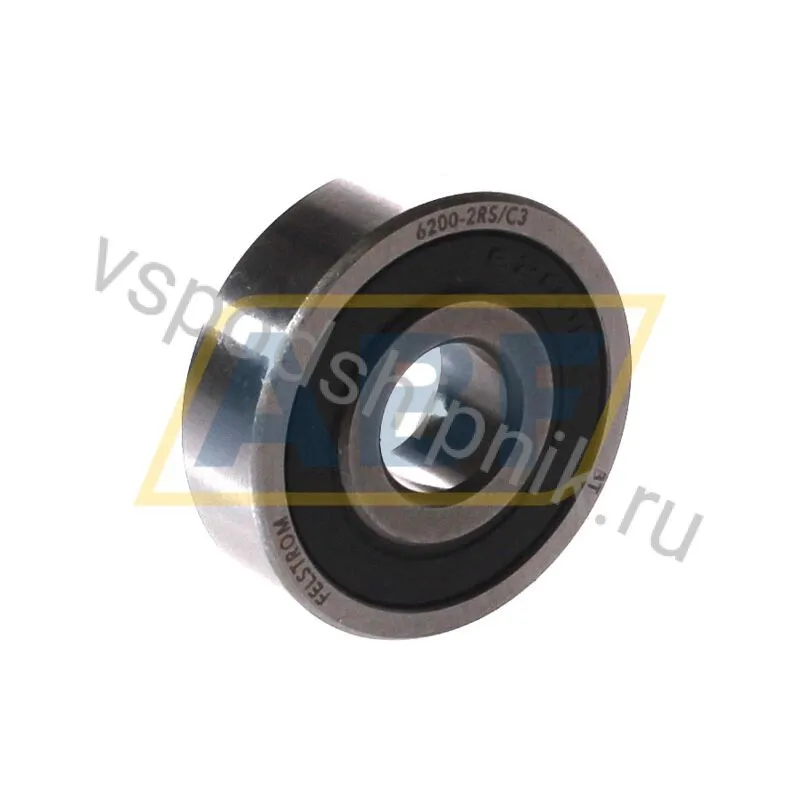 Подшипник шариковый радиальный 6200-2RS/C3 Felstrom 360