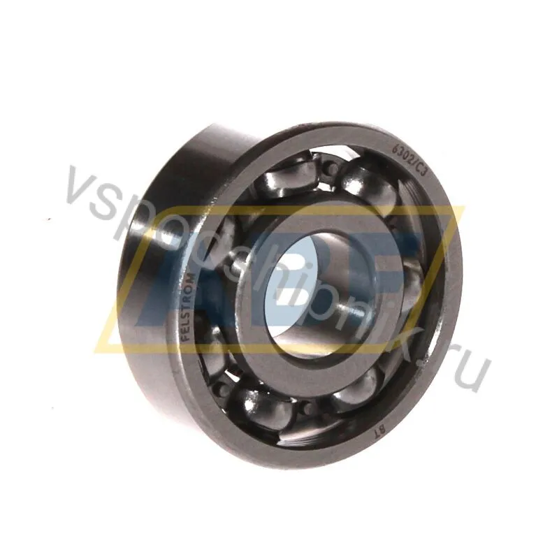 Подшипник шариковый радиальный 6302/C3 Felstrom 360