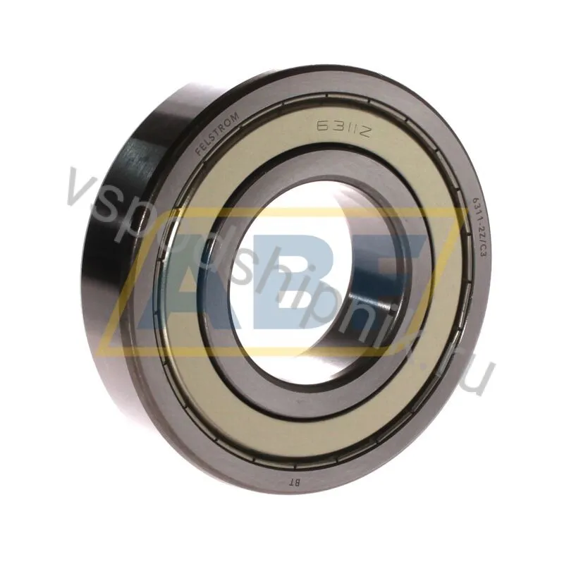 Подшипник шариковый радиальный 6206/C3 Felstrom 360