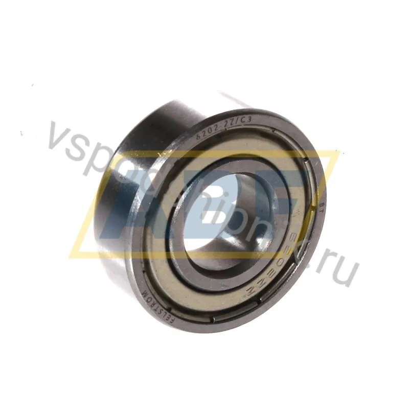 Подшипник шариковый радиальный 6202-2Z/C3 Felstrom 360