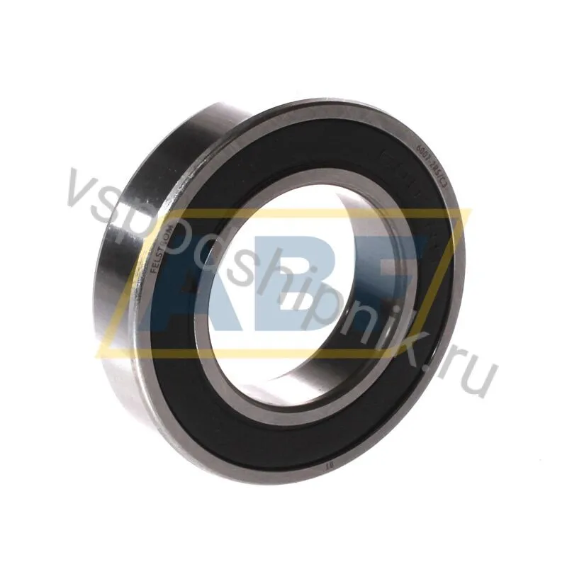 Подшипник шариковый радиальный 6007-2RS/C3 Felstrom 360