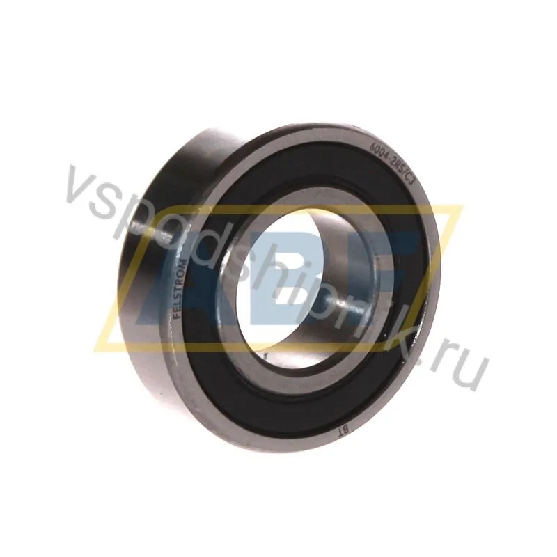 Подшипник шариковый радиальный 6004-2RS/C3 Felstrom 360